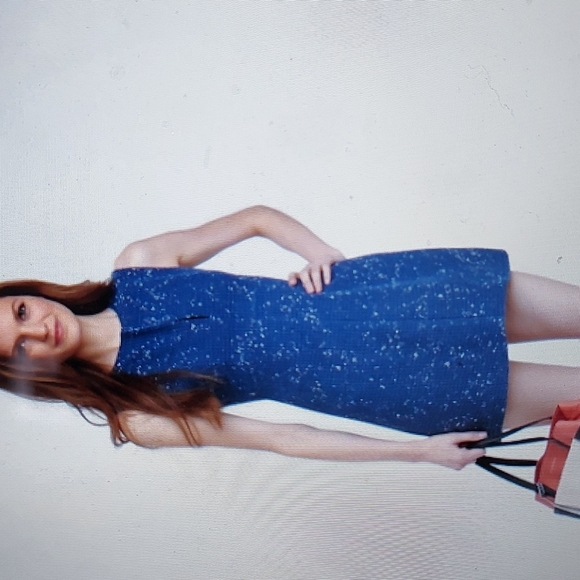 Painted tweed dress - Picture 7 of 7